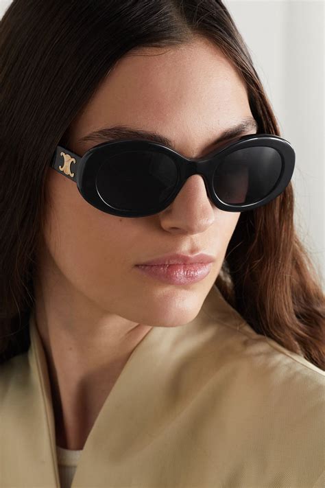 celine oval sunglasses|celine sunglasses women's.